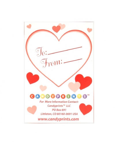 Candyprints - Risque Valentines Heart Candy photo