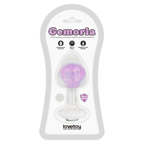 Lovetoy - Gemoria Butt Plug - Purple photo
