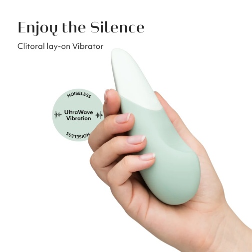 Womanizer - Vibe UltraWave Clitoral Vibrator - Sage 照片