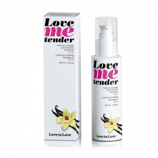 Love to Love - Luscious & Hot Massage Oil Vanilla - 100ml photo