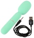 Cuties - Mini Wand Vibrator - Blue photo-9