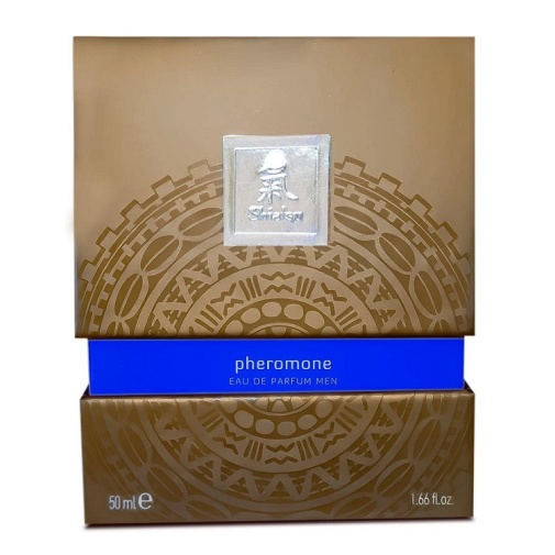 Shiatsu - Men Pheromone Perfume - Dark Blue - 50ml photo