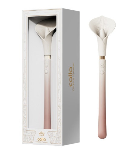 Zalo - Calla Dual Head Vibrator - Blossom Pink 照片