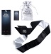Fifty Shades - All Mine Deluxe Blindfold - Black/Silver photo-2