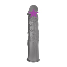 Nasstoys - Greatest Extender 7.5" Penis Sleeve - Grey photo