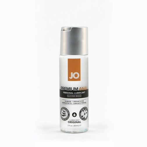 JO - 高级矽性后庭润滑剂 - 60ml 照片