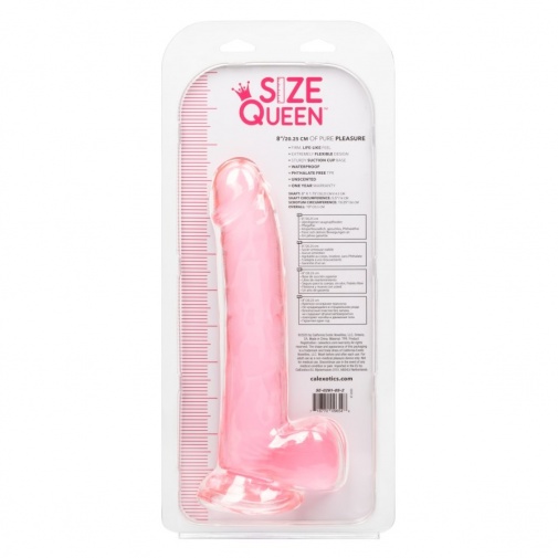CEN - Size Queen 8" Dildo - Pink photo