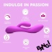 Bang! - 10X Flexible Rabbit Vibrator - Purple photo-5