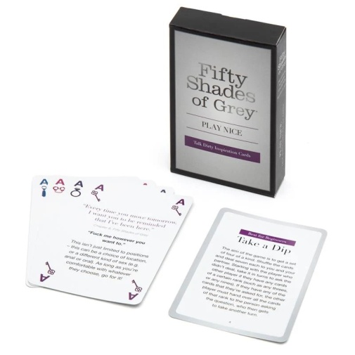 Fifty Shades of Grey - Play Nice Talk Dirty Card Game photo