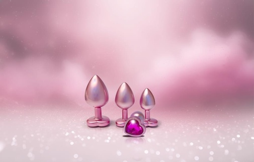 Dreamtoys - Gleaming Love Plug S - Pearl Pink photo