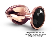 Dorcel - 金属钻石底座后庭塞 大码 - 金色 照片
