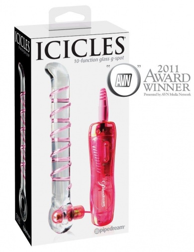 Icicles - G-Spot Vibrator No.4 - Pink photo