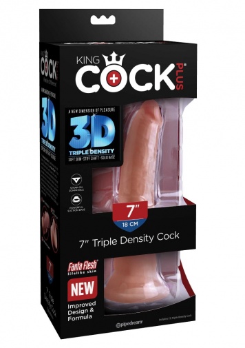 King Cock - Triple Density Cock 7" - Caramel photo