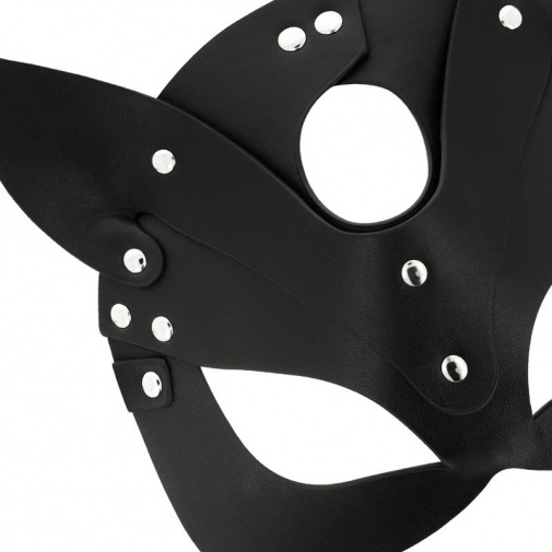 Coquette - Mask w Cat Ears - Black photo