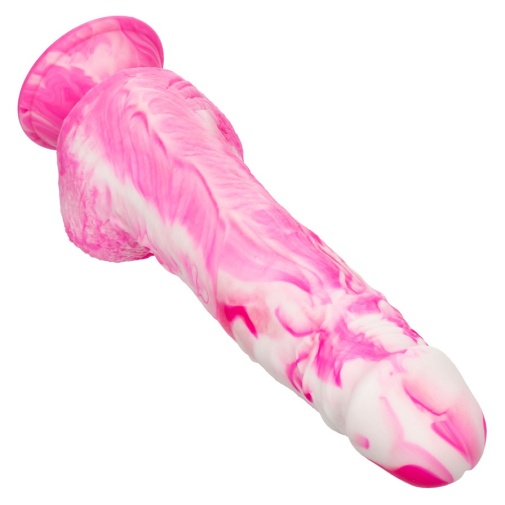 CEN - 6" Twisted Realistic Dildo - Pink 照片