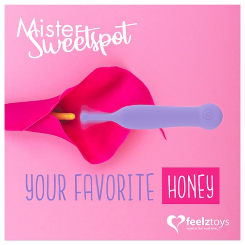 Feelztoys - Mister Sweetspot 阴蒂震动器 - 紫色 照片