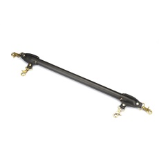 Liebe Seele - Samurai Leather Spreader Bar - Black photo