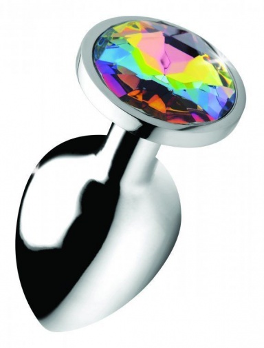 Booty Sparks - Rainbow Prism Gem Anal Plug L-size - Pink photo