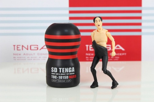 Tenga - 迷你深喉飛機杯 - 黑色刺激型 照片