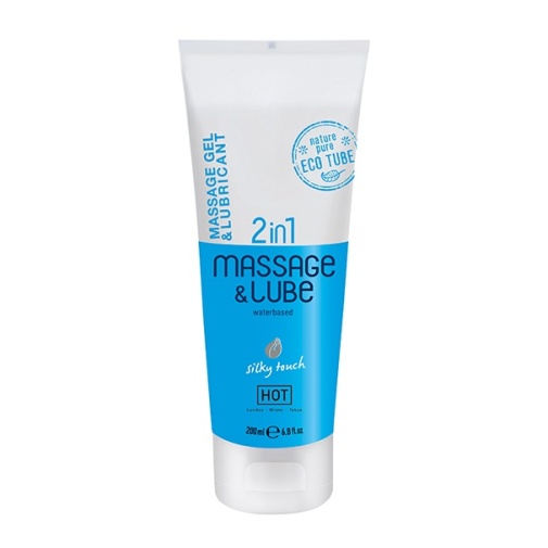 HOT - Silky Touch Massage & Lube Water-Based 2in1 - 200ml photo