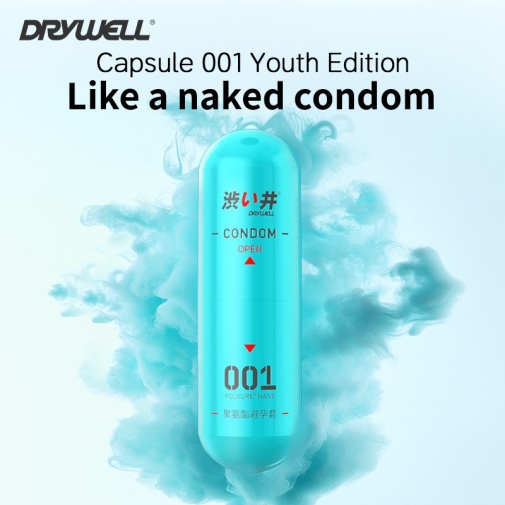 Drywell - 0.01 Ultra Thin Condoms 3's Pack photo
