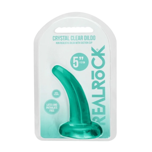 RealRock - 5" Non-Realistic Dildo - Green 照片