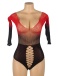 Ohyeah - Gradient Body - Black/Red - M 照片-7