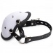 Master Series - Musk Athletic Cup Muzzle with Removable Straps - White photo-3