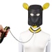 MT - 帶皮帶的面罩 - 黃色/黑色 照片-2