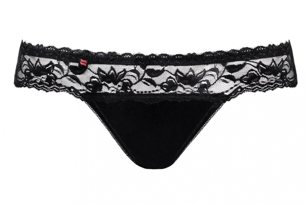 Blackbella panties. Very tempting, feminine panties.
deep b... Obsessive - Blackbella Panties - Black - S/M photo-5