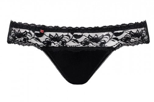 Obsessive - Blackbella Panties - Black - S/M photo