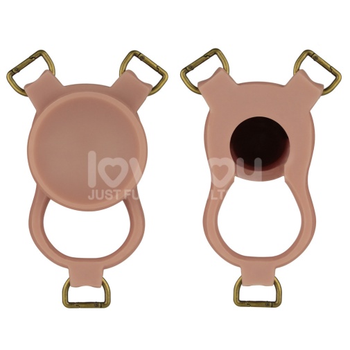 Lovetoy - Ingen 空心穿戴式 9'' 假阳具套装 加细码至中码 - 肉色 照片