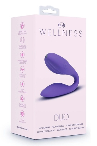 Wellness - Duo Vibrator - Purple photo