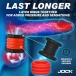Jock - 2-in-1 C-Ring Stretcher - Black/Red 照片-3