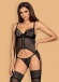 Obsessive - Contica Corset - Black - S/M photo-5