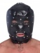 Master Series - Muzzled Universal BDSM Hood with Removable Muzzle - Black photo-3