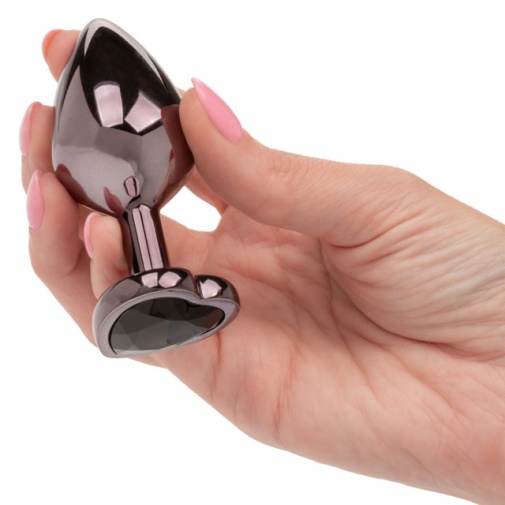 CEN - Jewel Heart Plug L - Black 照片