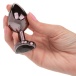 CEN - Jewel Heart Plug L - Black 照片-2