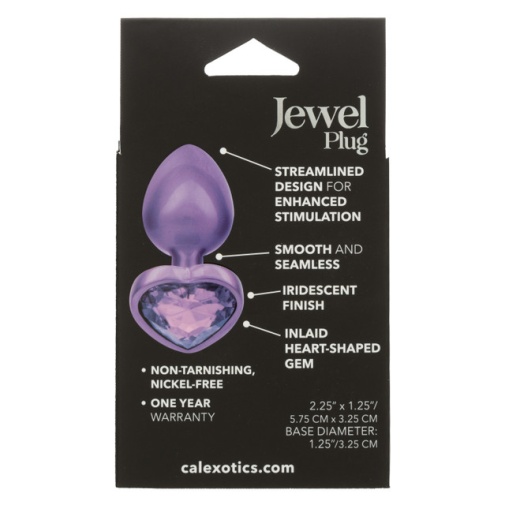 CEN - Jewel Heart Plug S - Amethyst 照片