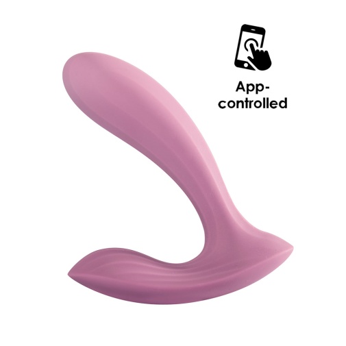 SVAKOM - Erica APP Wearable Vibrator - Romantic Rose photo