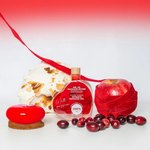 Exsens - With Passion Candy Apple Warming Oil - 50ml photo