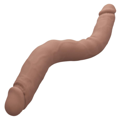 CEN - 16" Studs Dual Dildo - Brown photo