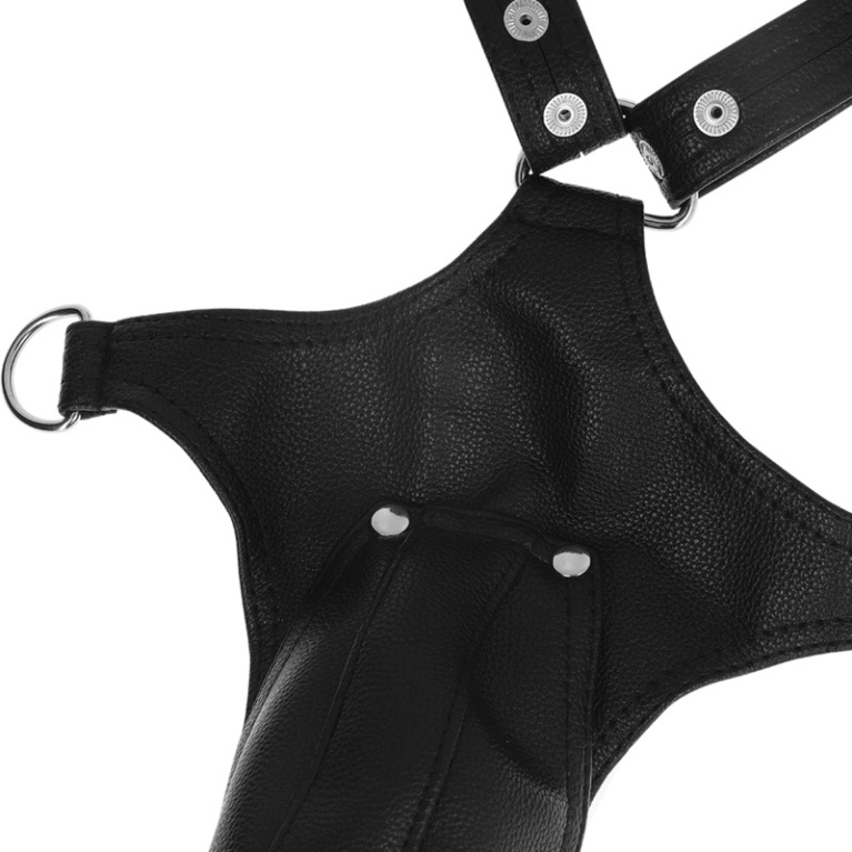 Fetish Submissive - Jock Strap Male Harness - Black photo