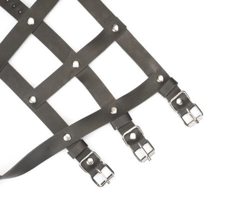 Liebe Seele - High Heel Ankle Harness - Black photo