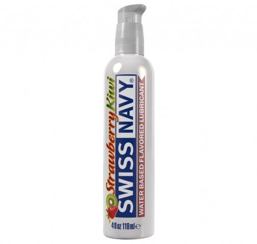 Swiss Navy - Strawberry Kiwi Flavored Lube - 118 ml photo