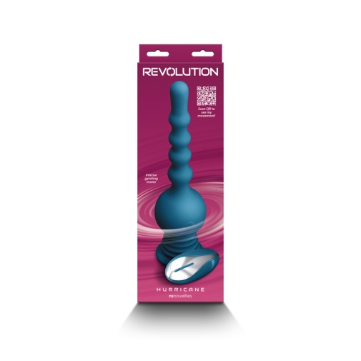 NS Novelties - Revolution 颶風振動器 - 青色 照片