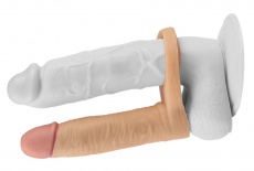 Lovetoy - 5.8" Ultra Soft Double Dildo - Flesh photo