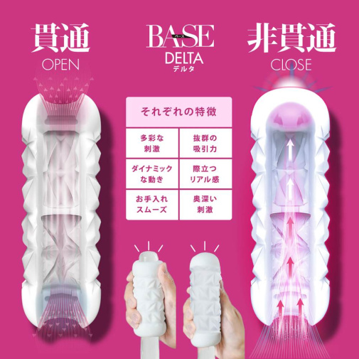 Men's Max - Delta 贯通型动飞机杯 - 白色 照片