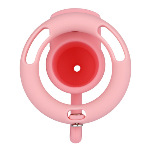 FAAK - Silicone Chastity Cage 121 - Pink photo