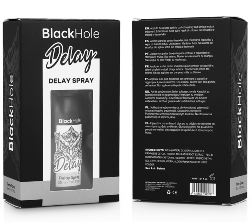 Black Hole - Delay Spray - 30ml photo